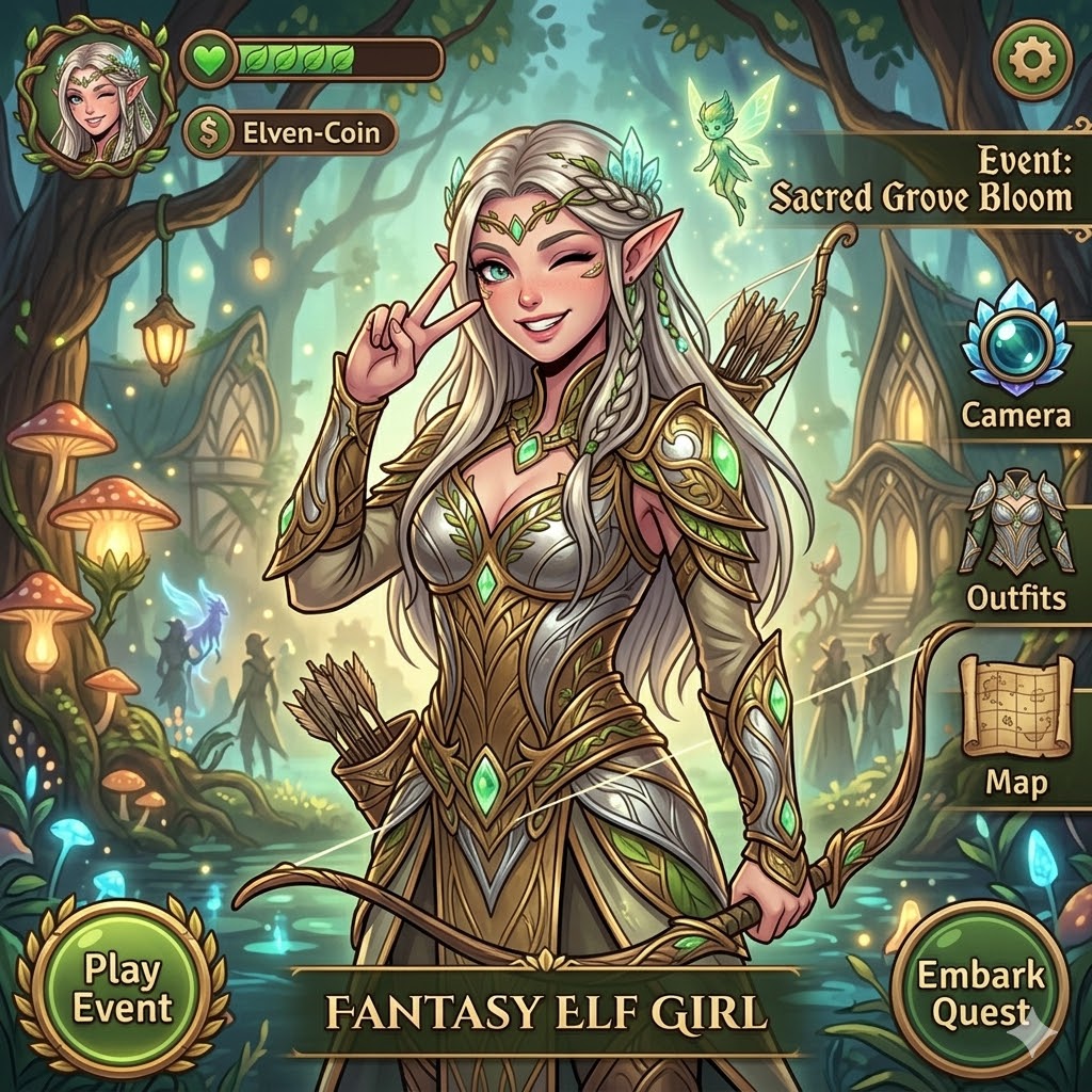 Fantasy Elf Girl